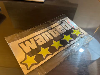 Wanted Sticker