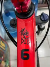 Ride or Die Bike Frame Stickers (BLACK)