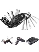 16 in 1 Portable Bicycle Repair Tools Kit Hex Wrench Nut Tire Screwdriver