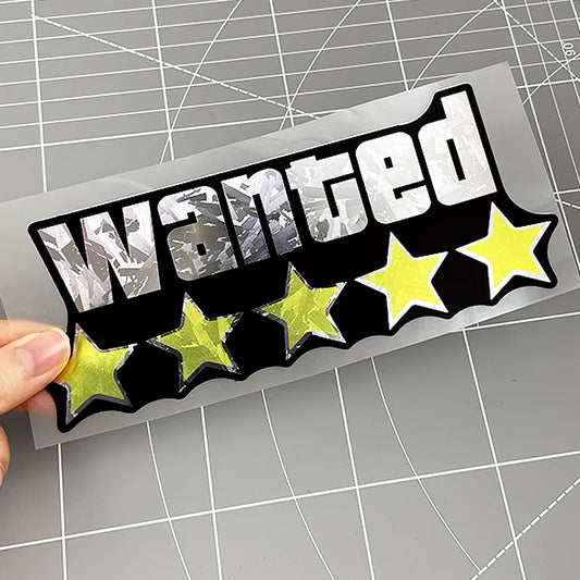 Wanted Sticker