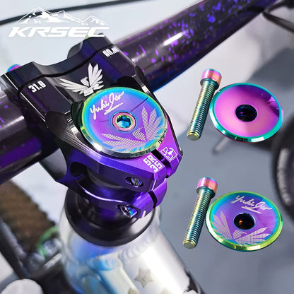 KRSEC Bike Bicycle Aluminum Alloy Headset Cap