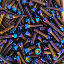 Titanium Bolts for disk brakes for all type of peddle bikes